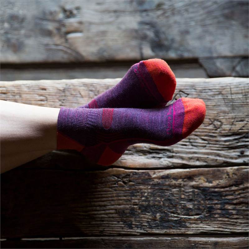 Darn Tough Womens Quarter Cushion Socks-3